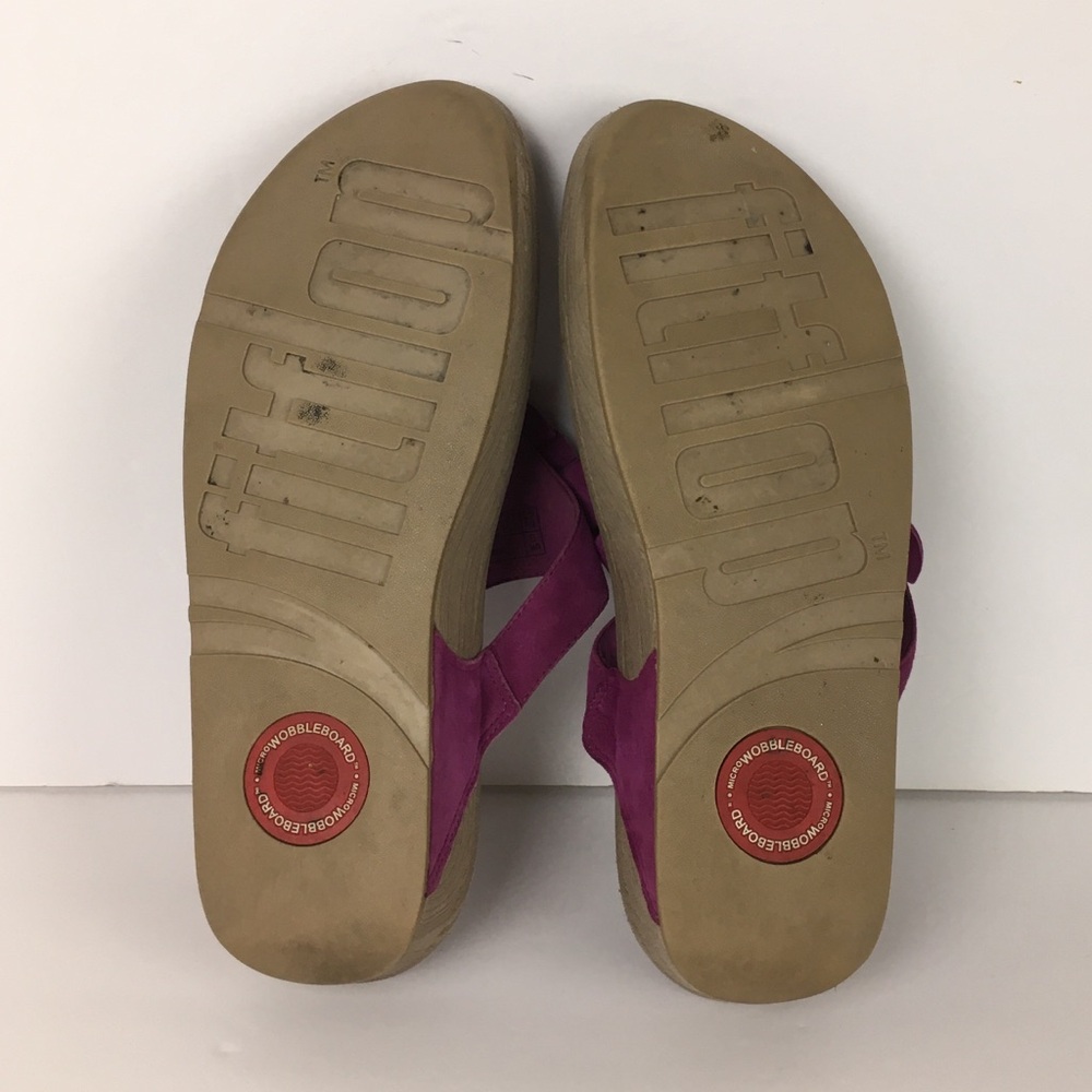 Fitflop Ruffle Sandals - Purple - Picture 10 of 11